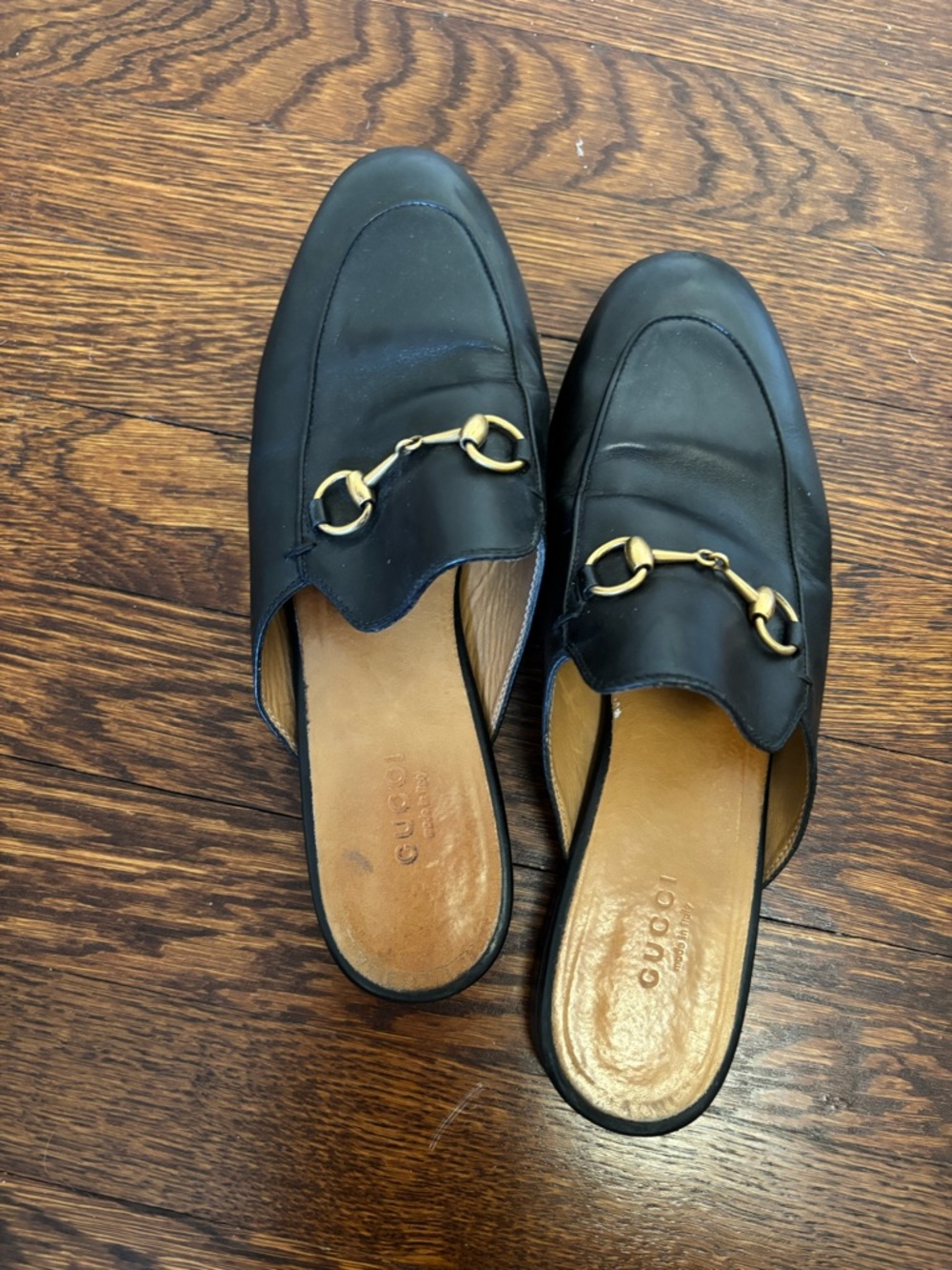 Excellent condition Gucci Princeton loafers size 38